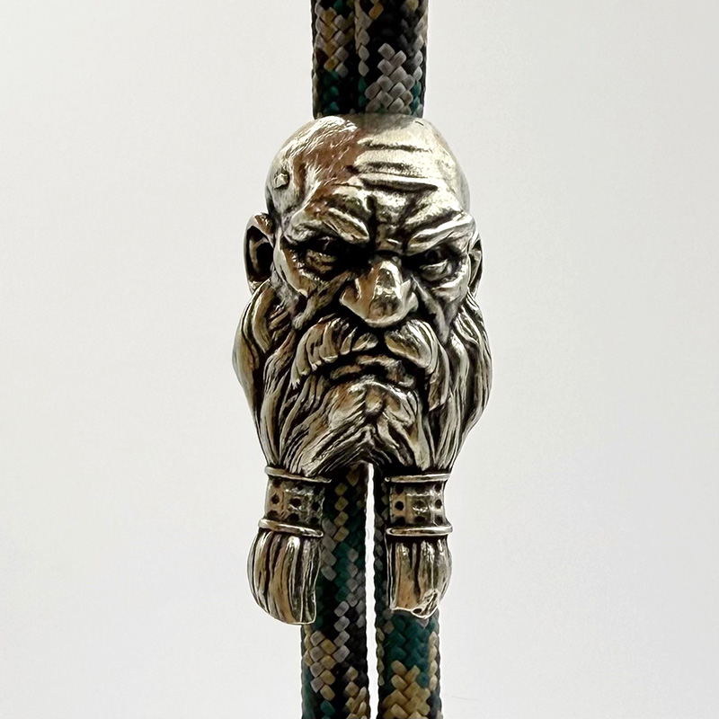 Paracord Survival Bracelet - Cuentas de cuchillo de hombre mayor