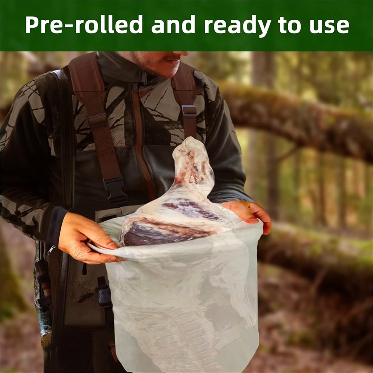 Game Bag Meat Hunting - Bolsas para Caza AB09, Paquete de