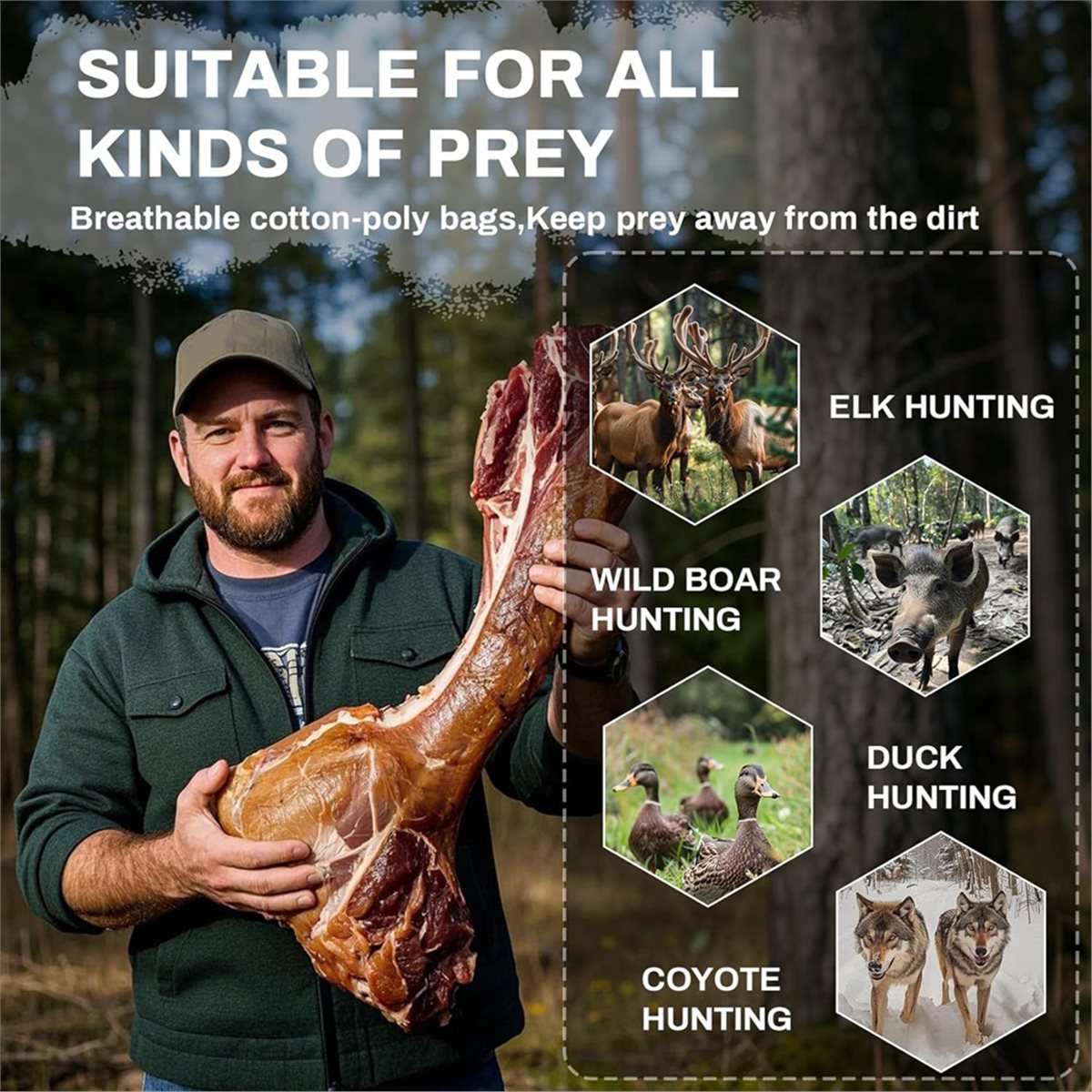 Game Bag Meat Hunting - Bolsas de juego Bolsas de carne