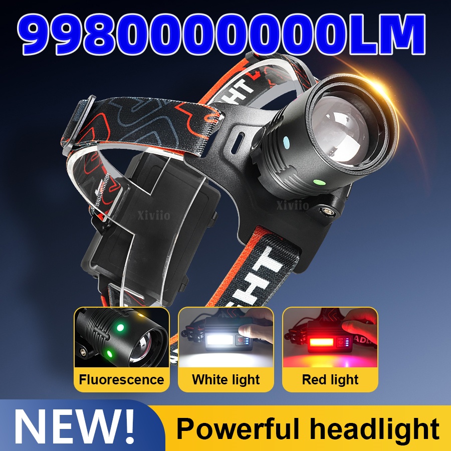 Headlamp Tactical Bright - Nueva Linterna Frontal Súper Brillante de