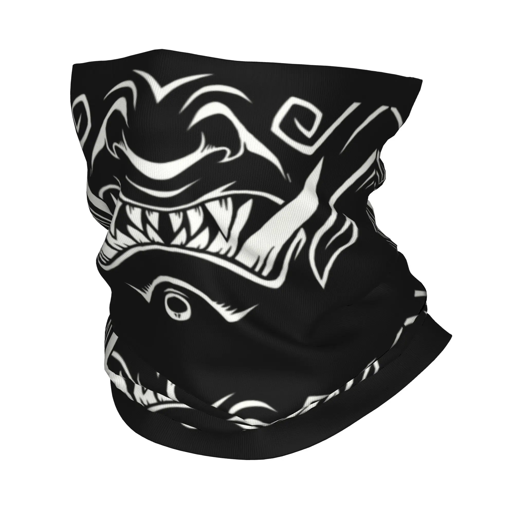 Hunting Outdoor Tattoos - Oni Japan Samurai Demon - Cinta