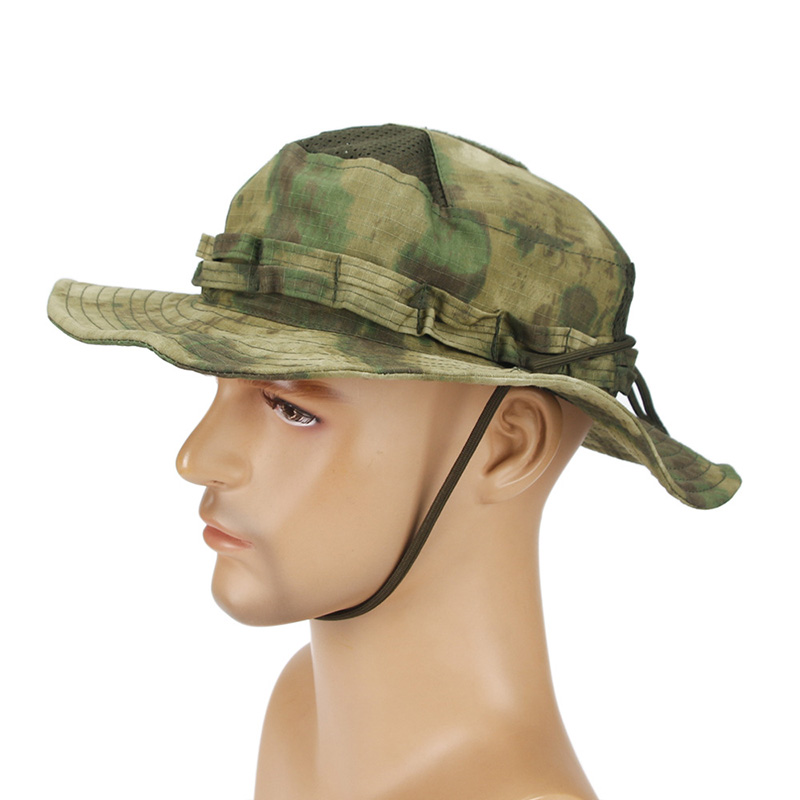 Hunting Outdoor Hats - FG atacs Sombrero Boonie de camuflaje