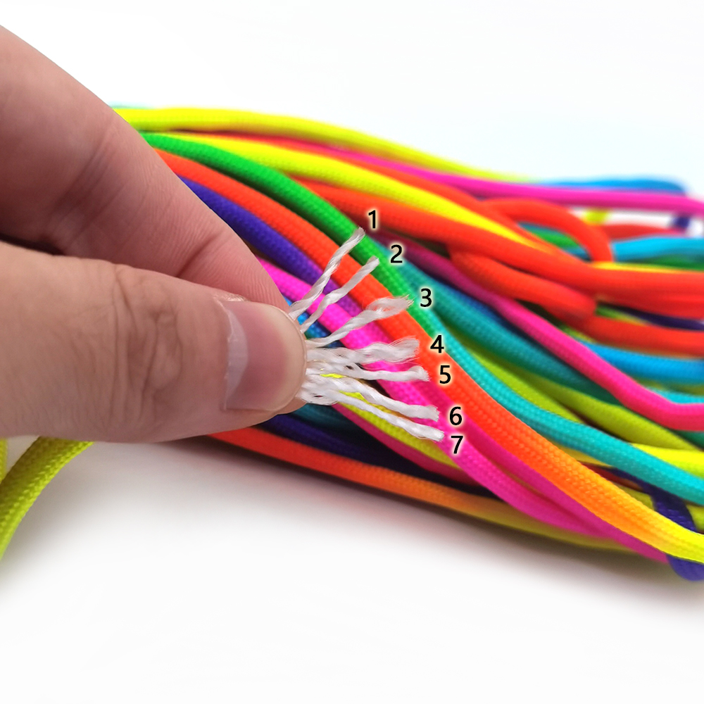 Paracord Survival Bracelet - Cuerda de paracaídas de colores del