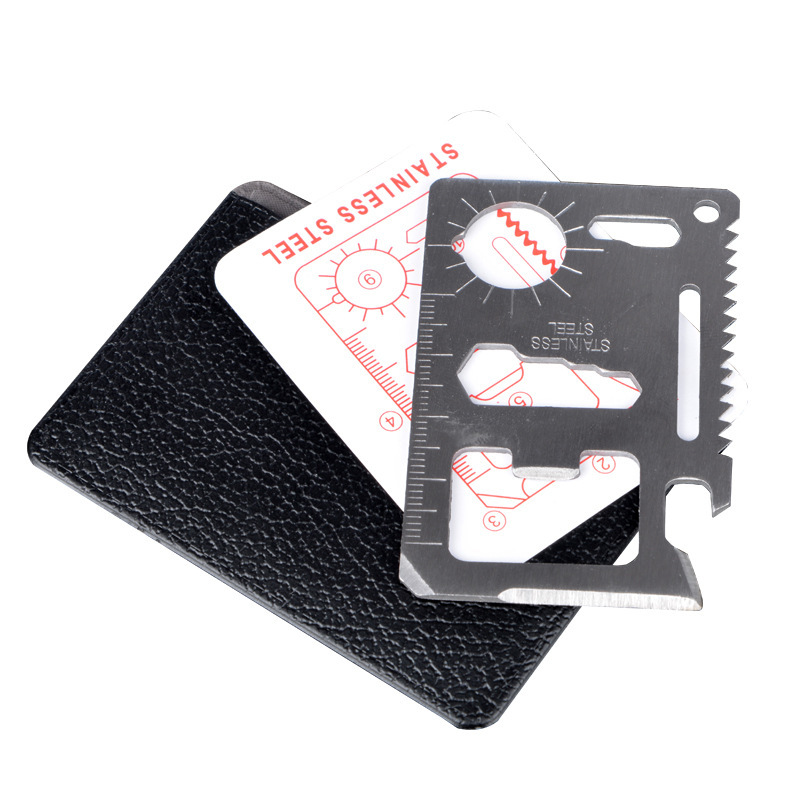 Hunting Outdoors Card - Herramienta de bolsillo tarjeta de crédito