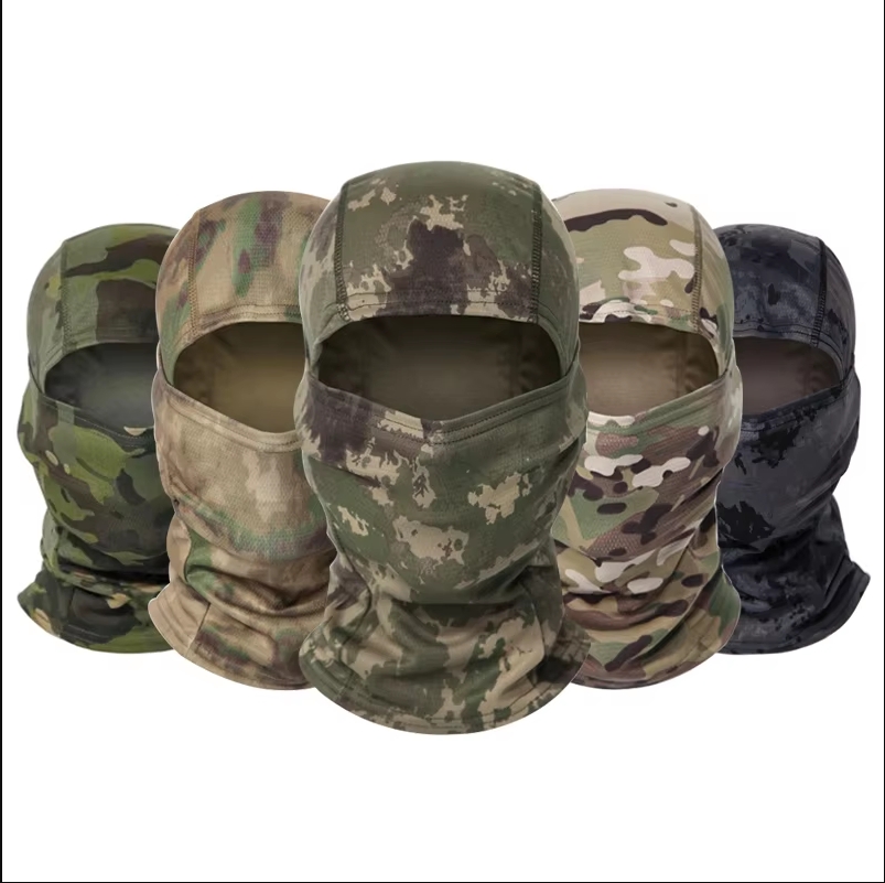 Hunting Outdoor Hats - Pasamontañas de camuflaje para ciclismo, máscara