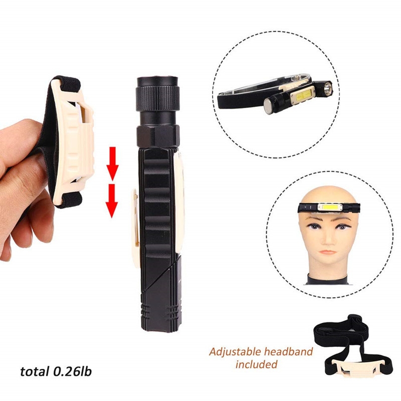 Linterna táctica manos libres  - Headlamp Tactical Bright reseña y precio