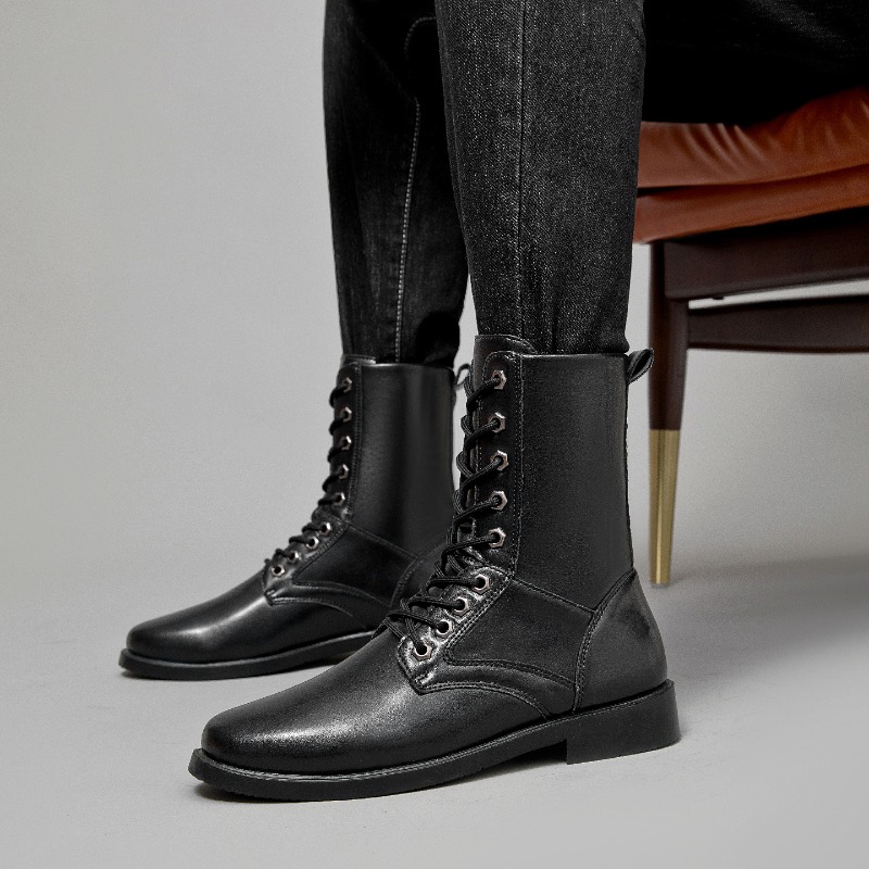 Botas de Cuero de Caña Alta, B - Hunting Outdoor Boots reseña y precio