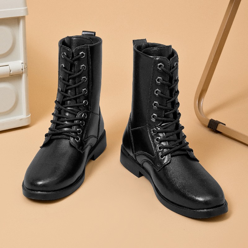 Botas de Cuero de Caña Alta, B - Hunting Outdoor Boots reseña y precio