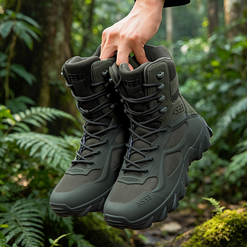Botas tácticas para hombre, bo - Hunting Outdoor Boots reseña y precio