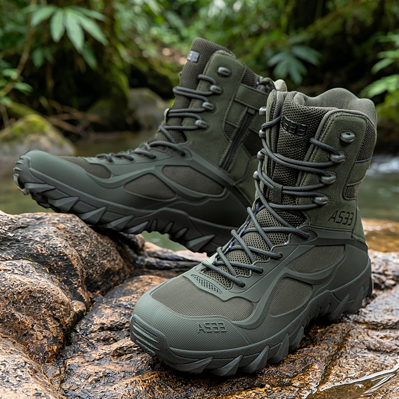 Botas tácticas para hombre, bo - Hunting Outdoor Boots reseña y precio