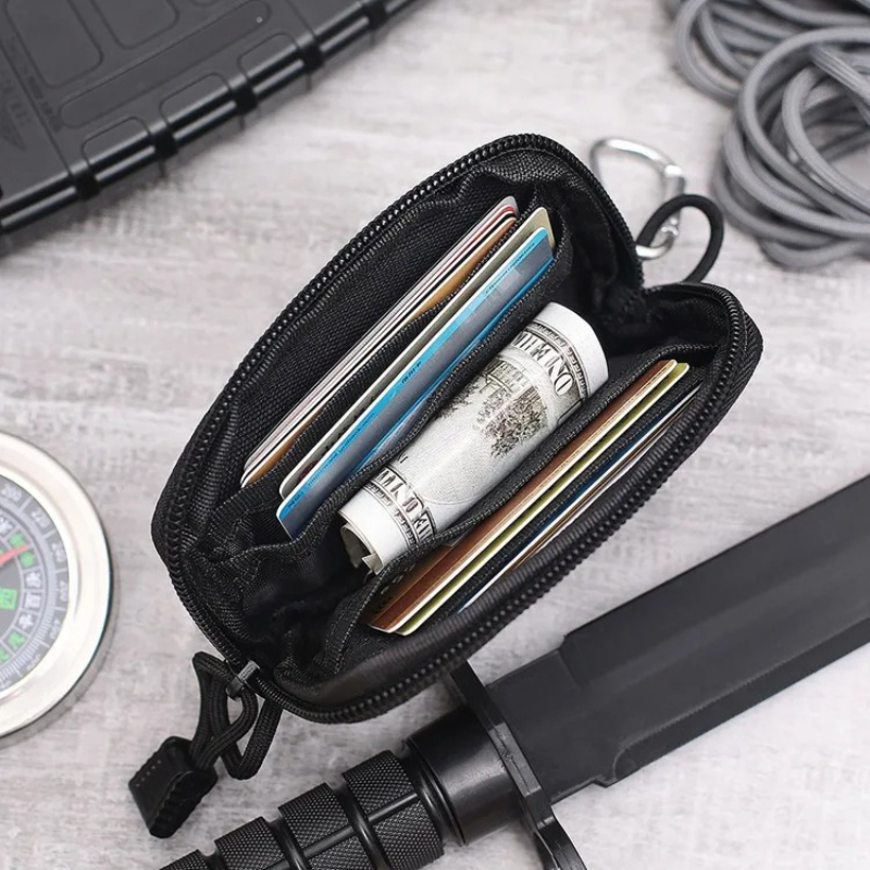Bolsa táctica EDC, monedero pa - Hunting Outdoors Card reseña y precio