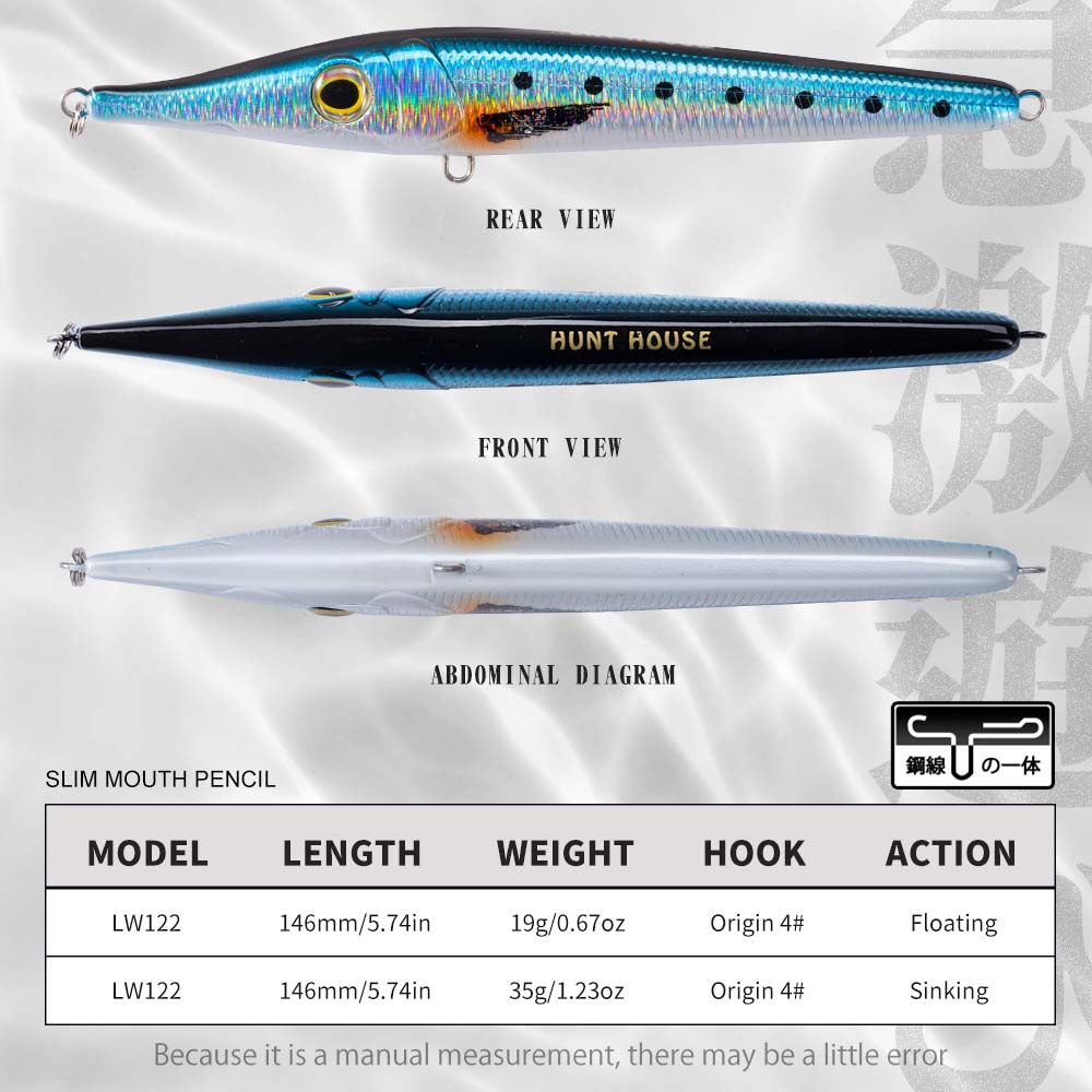 Señuelos de pesca Hunthouse Ne - Hunting Quotes reseña y precio