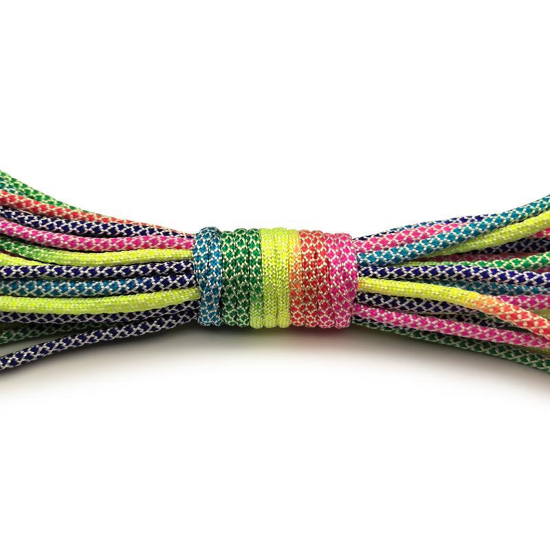 Cuerda de Paracaídas Arcoíris  - Paracord Survival Bracelet reseña y precio