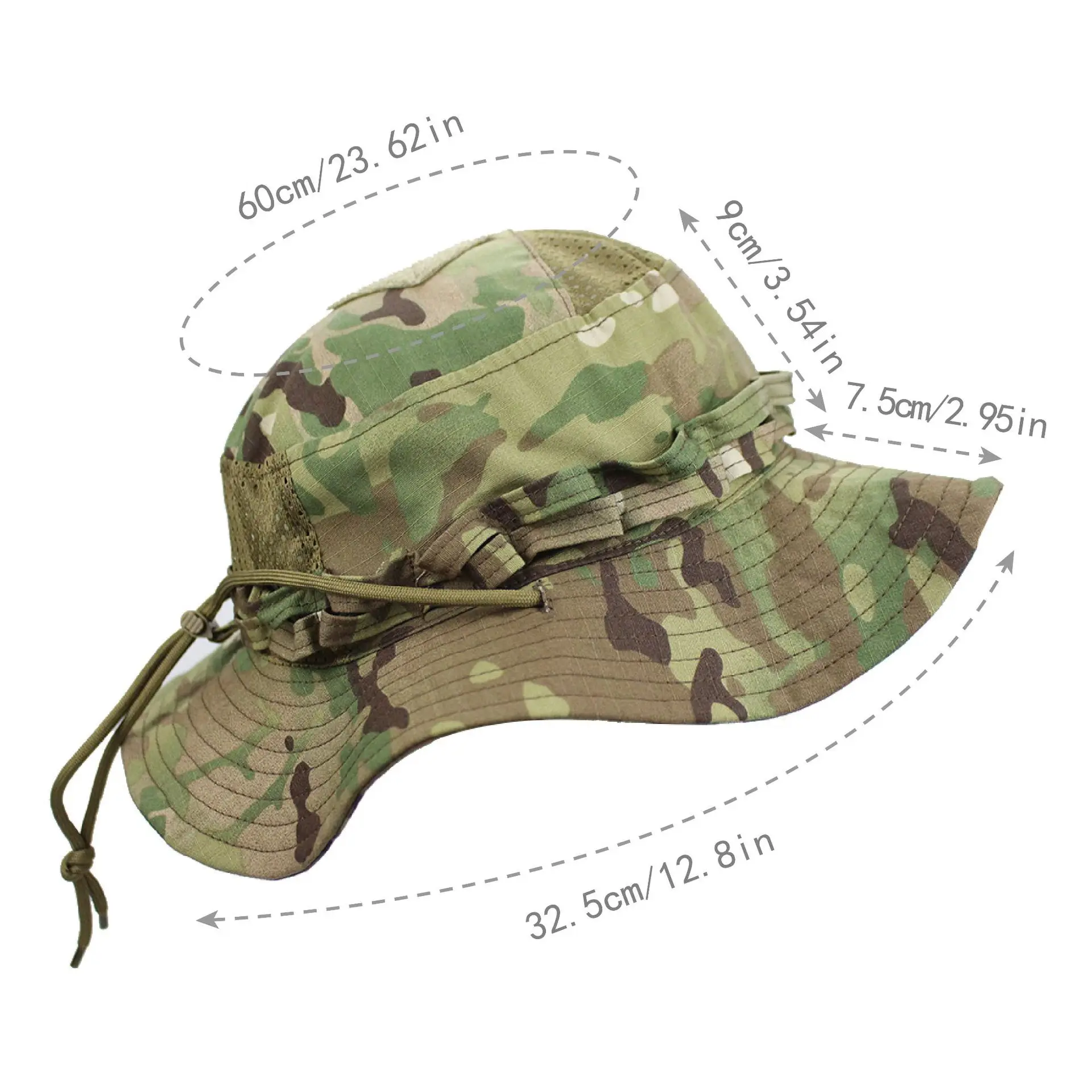 Nuevo Sombrero Boonie Táctico  - Hunting Outdoor Hats reseña y precio