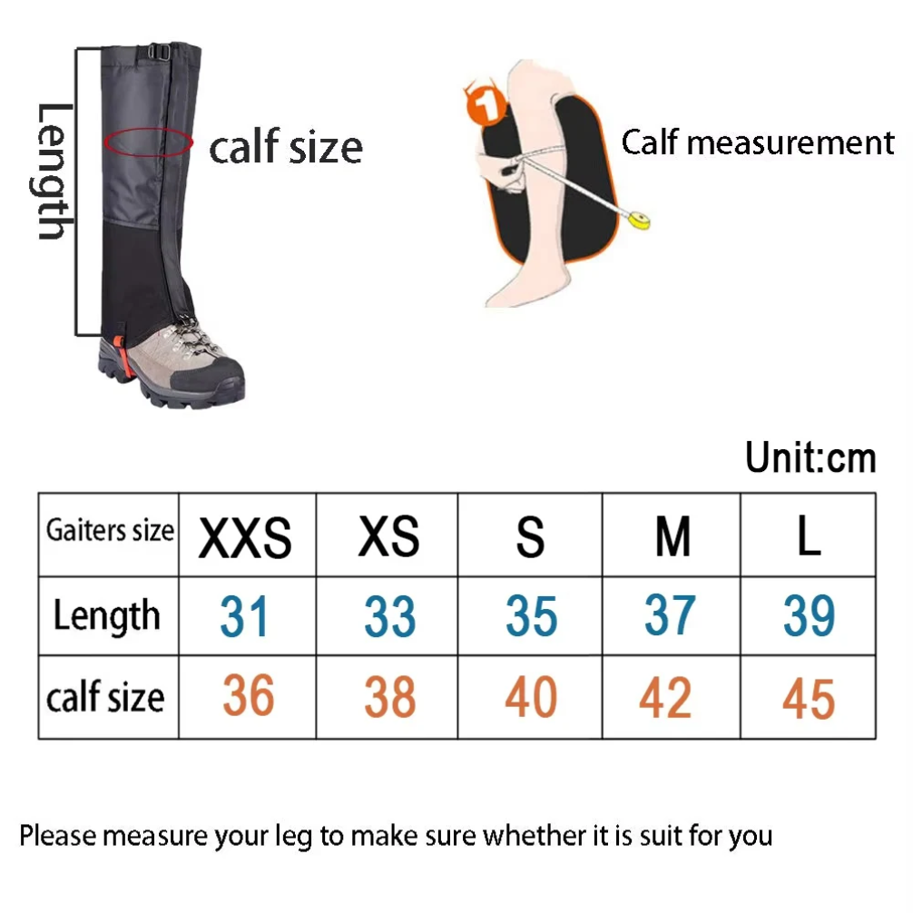 Polainas Impermeables para Nie - Hunting Outdoor Boots reseña y precio