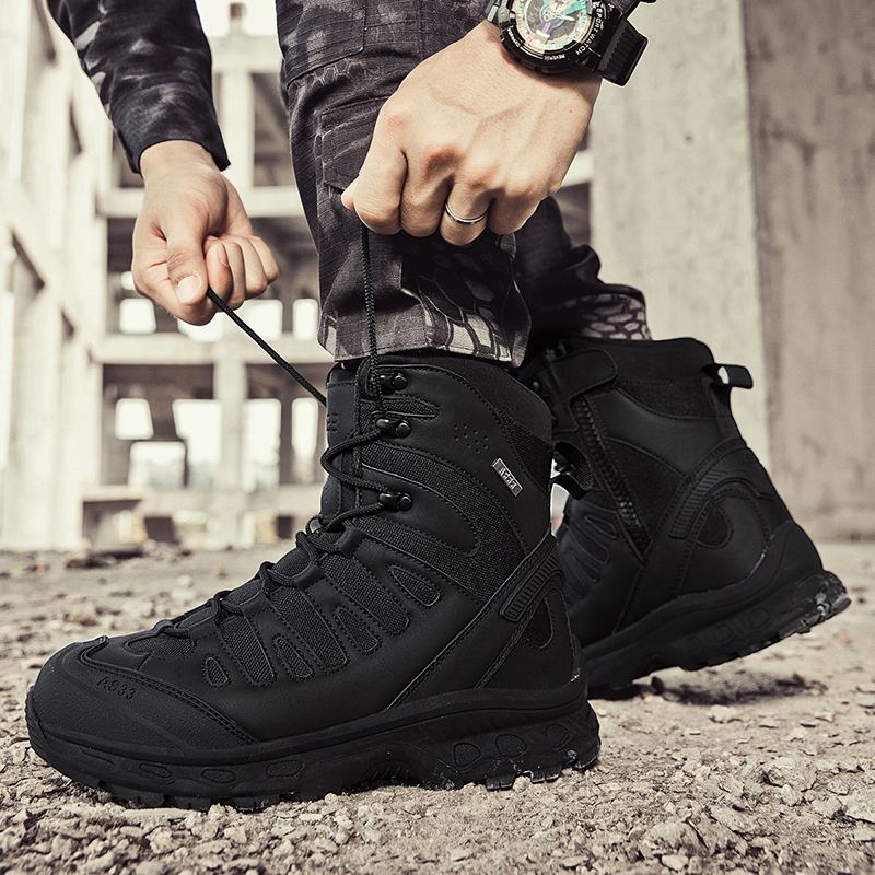 Nuevas botas tácticas para hom - Hunting Outdoor Boots reseña y precio