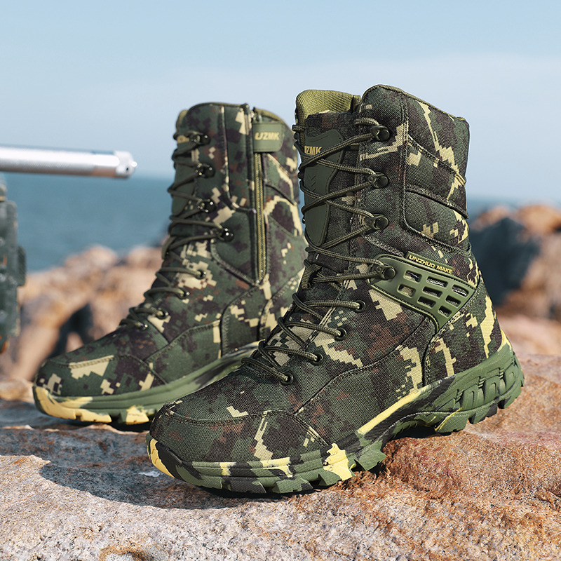 Botas de exterior de alta cali - Hunting Outdoor Boots reseña y precio
