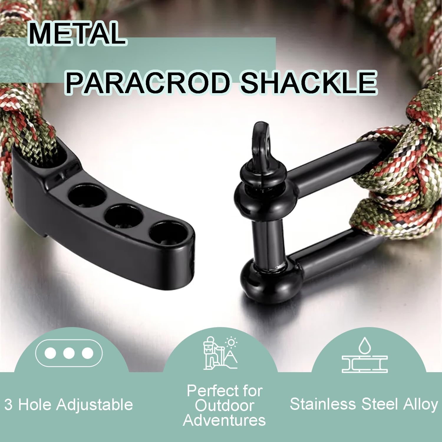 4/10 Piezas de Hebillas para P - Paracord Survival Bracelet reseña y precio