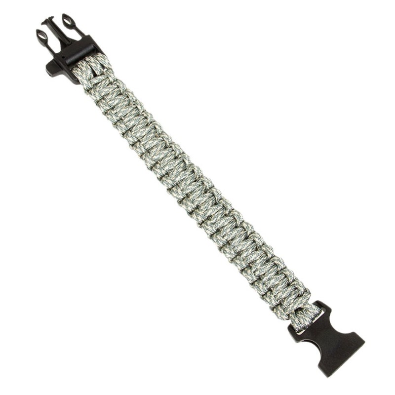 Pulsera de Paracord con silbat - Paracord Survival Bracelet reseña y precio