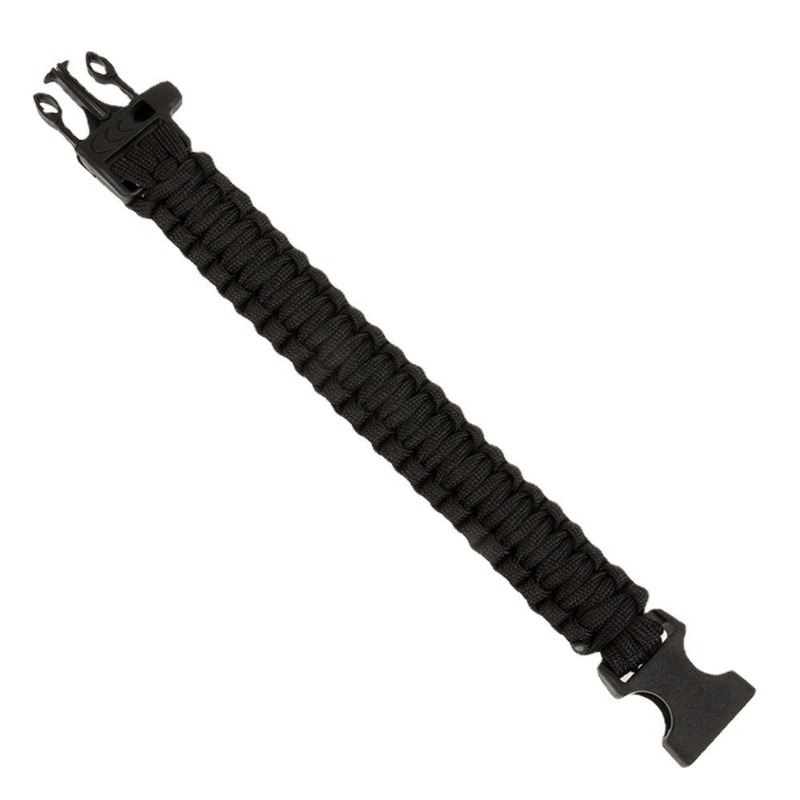 Pulsera de Paracord con silbat - Paracord Survival Bracelet reseña y precio