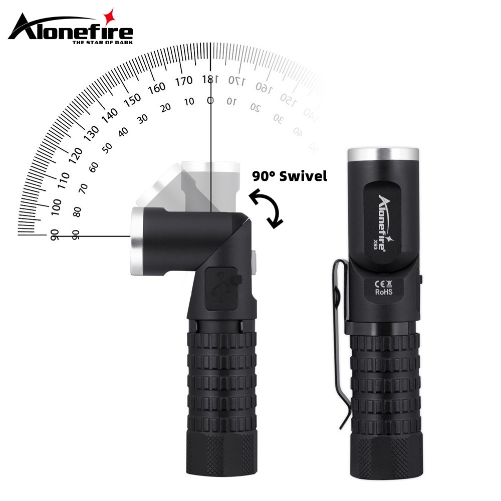 Linterna LED Magnética P8 90 ° - Headlamp Tactical Bright reseña y precio